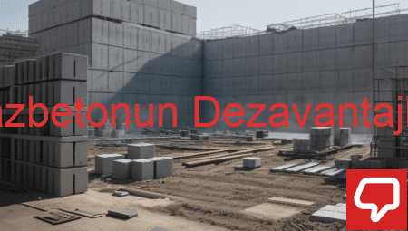 Gazbetonun Dezavantajları