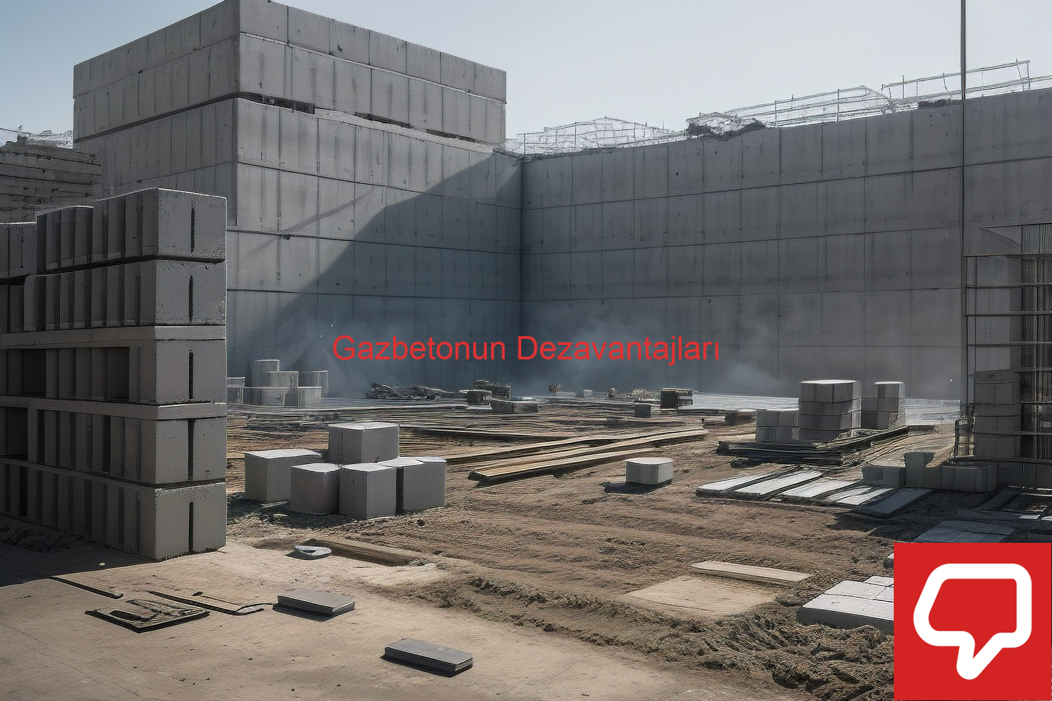 Gazbetonun Dezavantajları