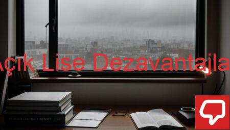 Açık Lise Dezavantajları