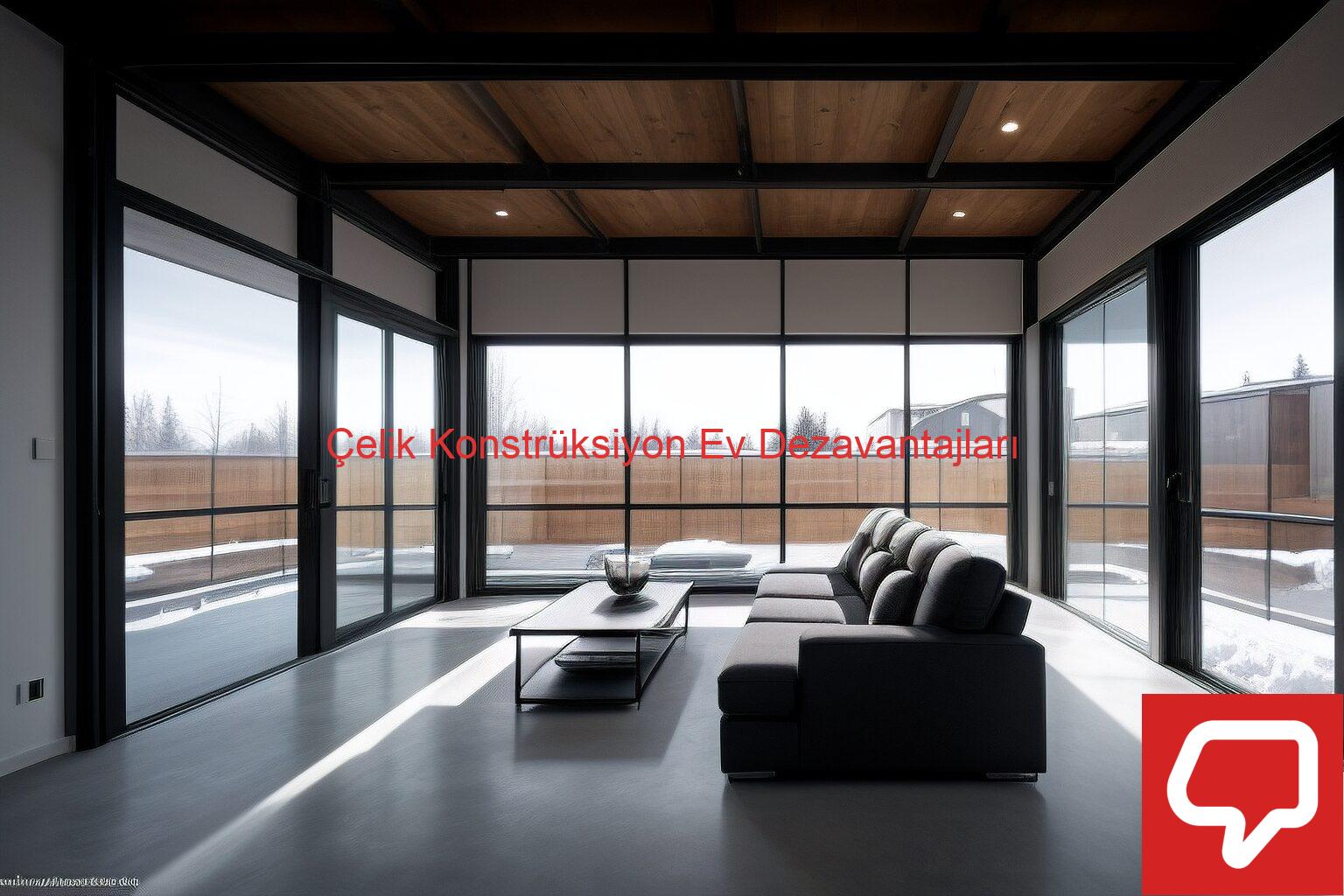 Çelik Konstrüksiyon Ev Dezavantajları