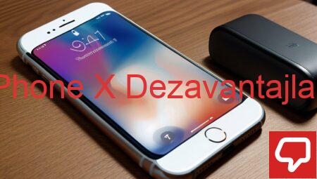 iPhone X Dezavantajları