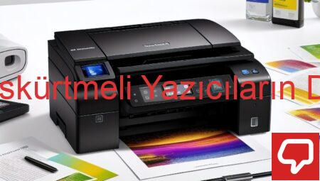 Mürekkep Püskürtmeli Yazıcıların Dezavantajları