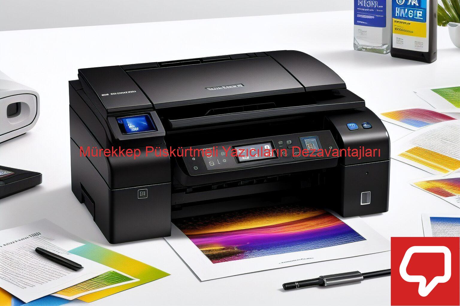Mürekkep Püskürtmeli Yazıcıların Dezavantajları