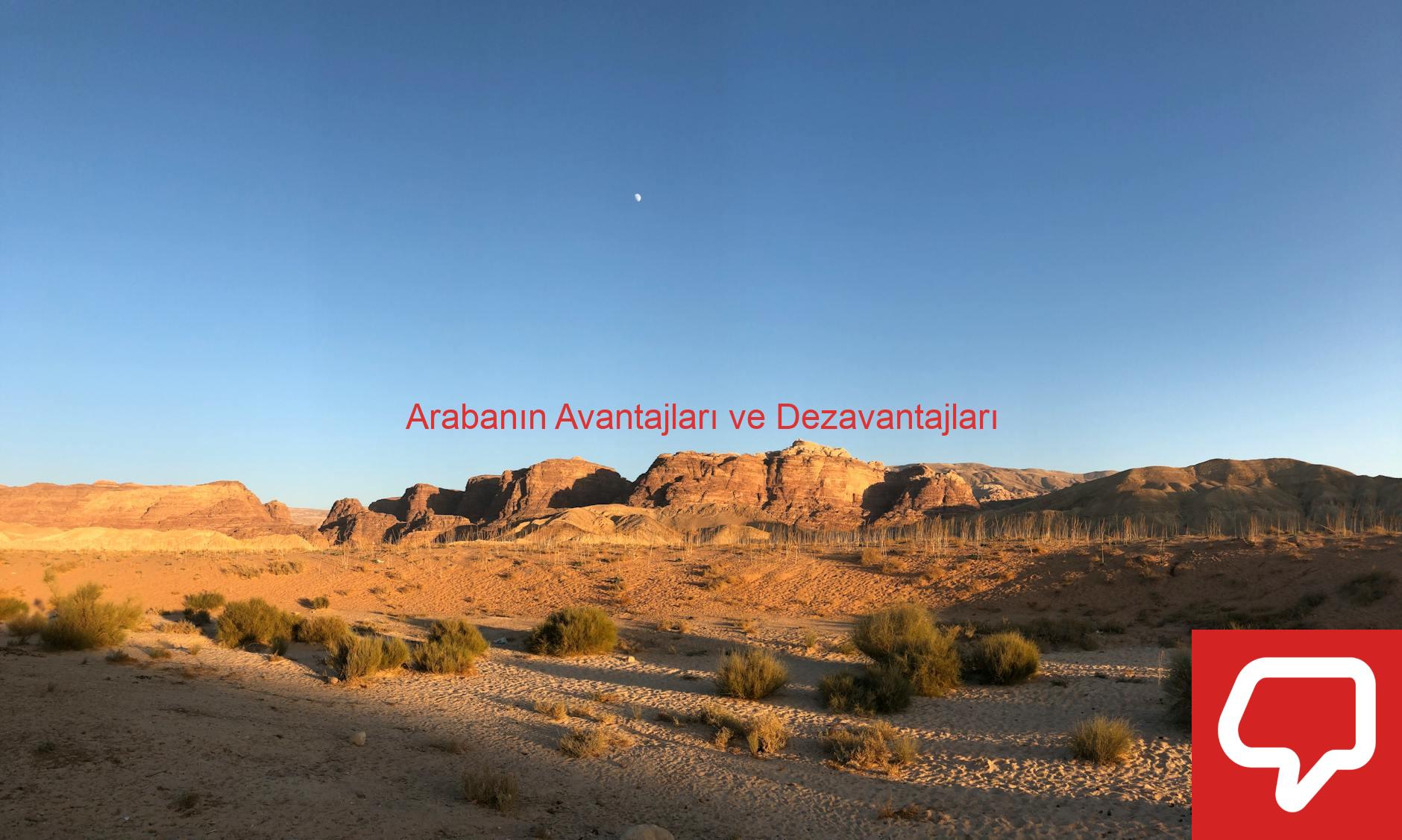 Arabanın Avantajları ve Dezavantajları