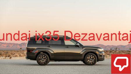 Hyundai ix35 Dezavantajları