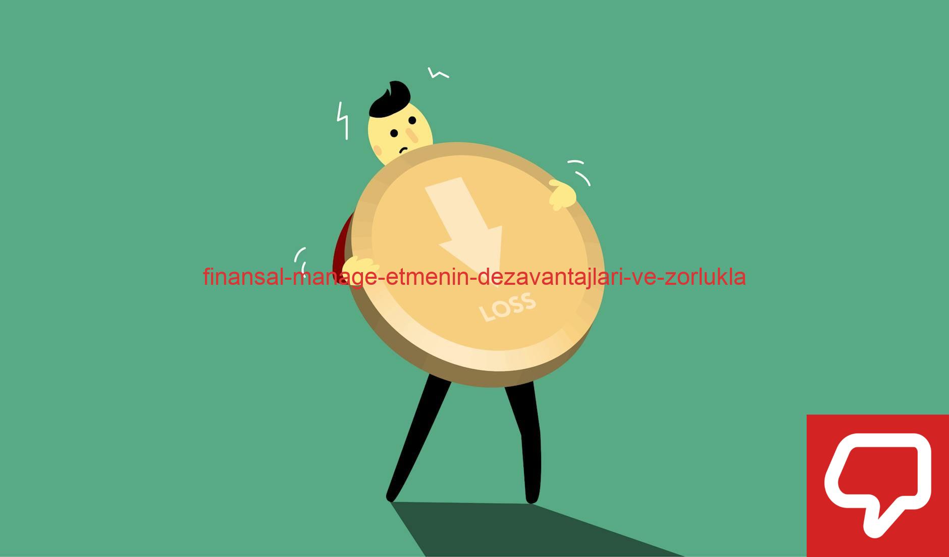 Illustration of a cartoon character struggling with a large coin symbolizing financial loss.