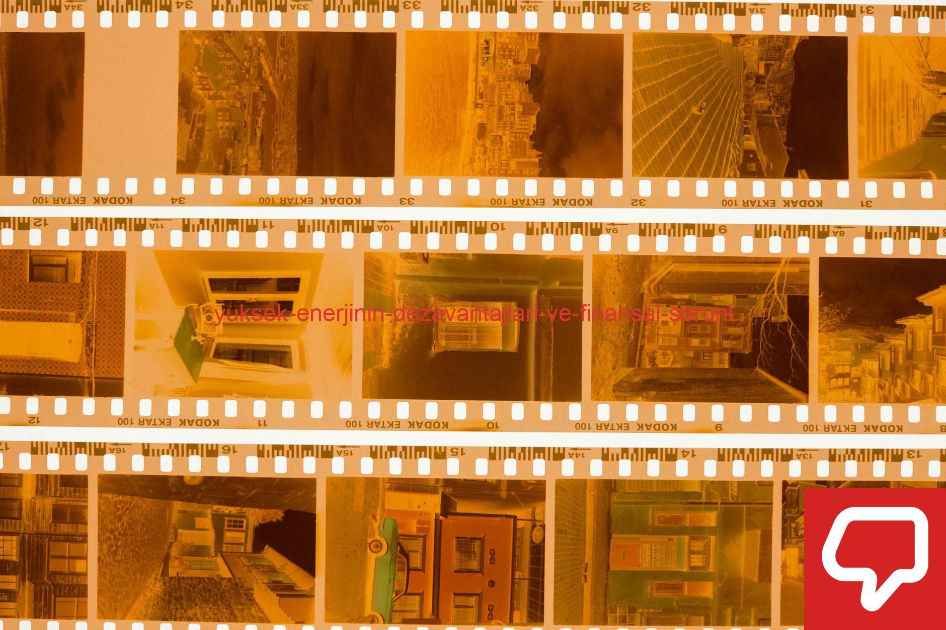 Close-up of vintage Kodak film negatives on a light table, showcasing nostalgic photographic captures.