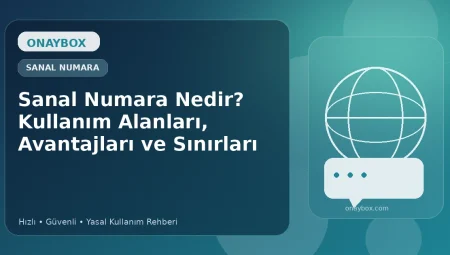 Sanal Numara Nedir? Kullanım Alanları, Avantajları ve Sınırları