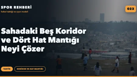 Sahadaki Beş Koridor ve Dört Hat Mantığı Neyi Çözer