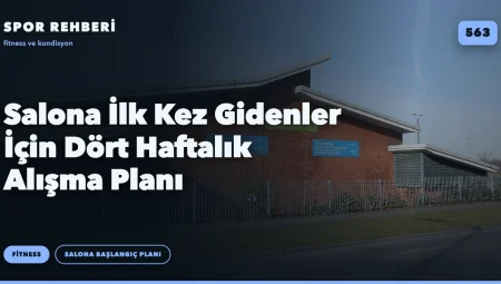 Salona İlk Kez Gidenler İçin Dört Haftalık Alışma Planı